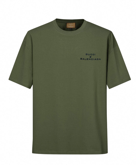 Camiseta Balenciaga x Gucci Verde